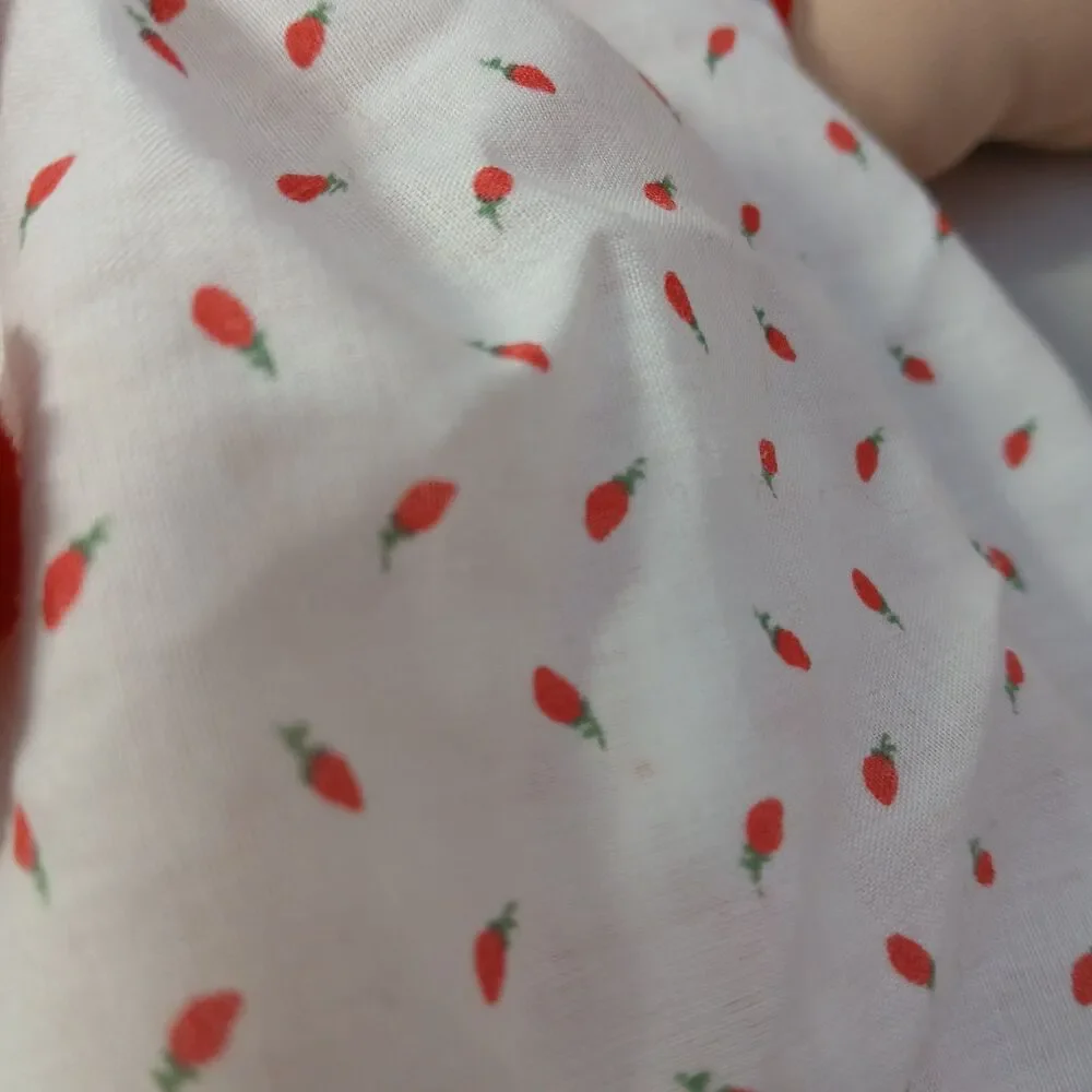 Vintage 1985 Cabbage Patch Kid Doll Red Hair Blue Eyes Dimples strawberry Outfit